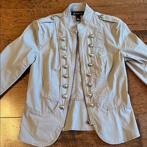 INC  Jacket - Military Style Peplum Bottom